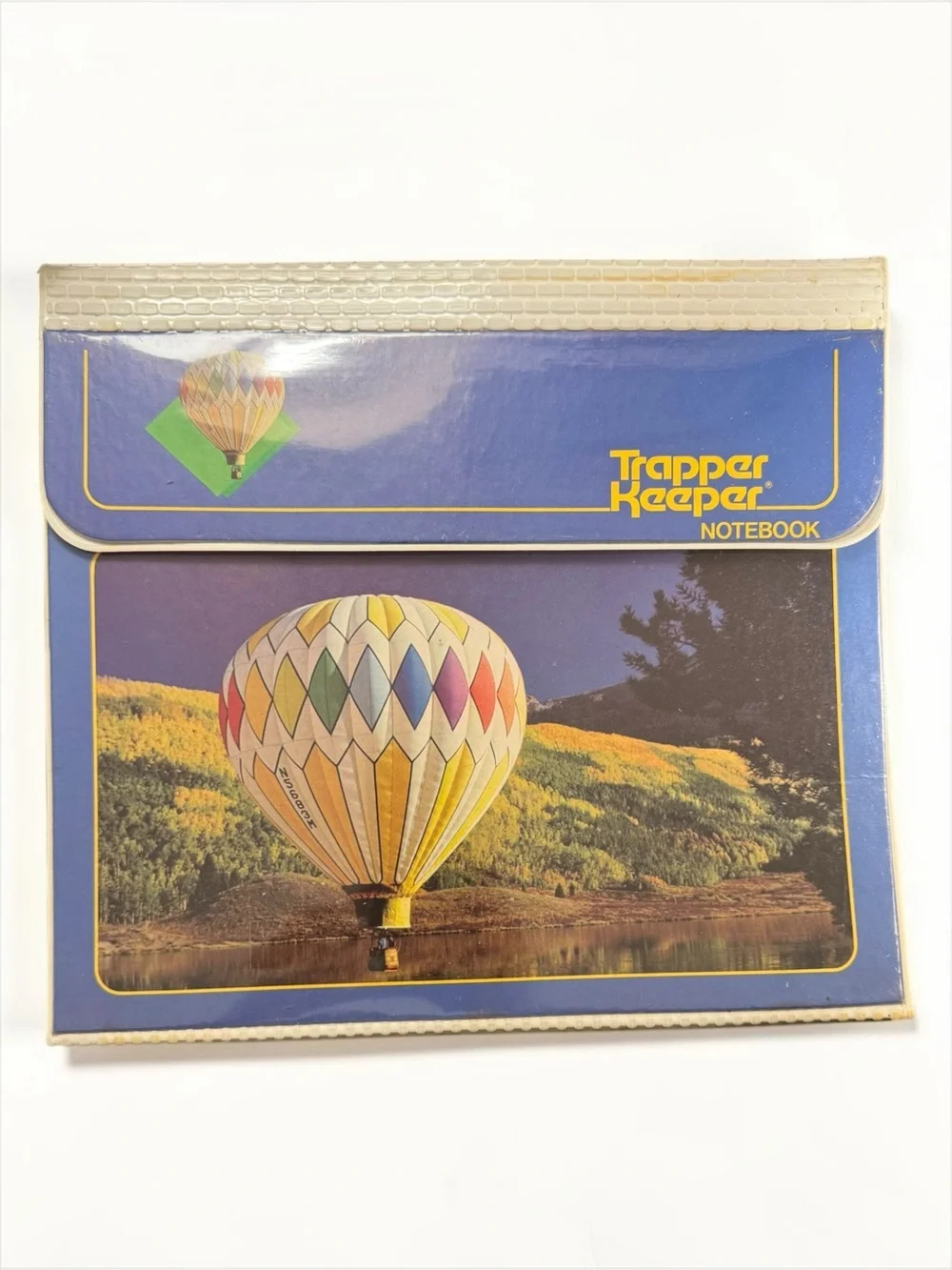 Vintage Original 80’s Hot Air Balloon Trapper Keeper Folder Stranger Things